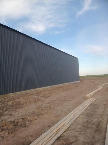 Склад каркасний двоскатний будівництво під ключ