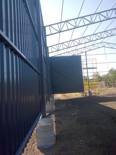 Ангар двоскатний під ключ