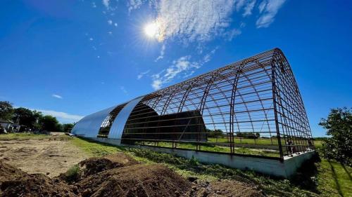 склад під зерно з арок та проф листу