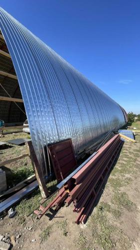 зерносклад напівкруглий арочний ангар