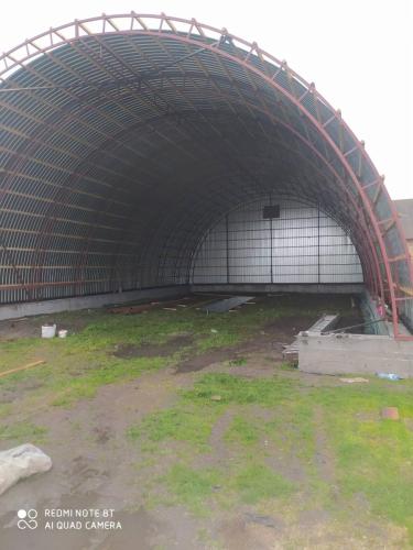 Ангар зерносклад каркасного типу