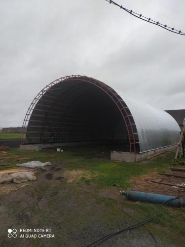 Ангар арочний зерносклад під ключ