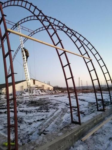 каркасний склад бочка